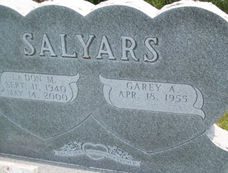 SALYARS, LADON M. - Cedar County, Iowa | LADON M. SALYARS 