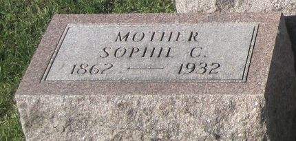 SANDER, SOPHIE C. - Cedar County, Iowa | SOPHIE C. SANDER 