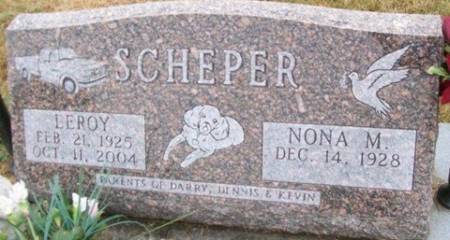 SCHEPER, LEROY - Cedar County, Iowa | LEROY SCHEPER 
