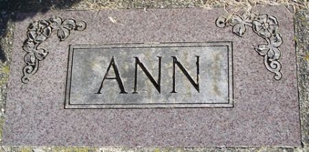 SCHOFF, ANN - Cedar County, Iowa | ANN SCHOFF 