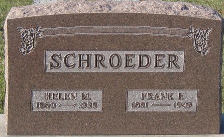 SCHROEDER, FRANK E. - Cedar County, Iowa | FRANK E. SCHROEDER 