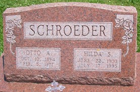 SCHROEDER, OTTO ALBERT - Cedar County, Iowa | OTTO ALBERT SCHROEDER 