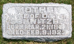 BOETTCHER SCHWITZER, ELLA MARGARITA - Cedar County, Iowa | ELLA MARGARITA BOETTCHER SCHWITZER 