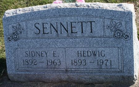 SENNETT, HEDWIG - Cedar County, Iowa | HEDWIG SENNETT 