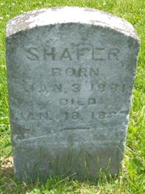 SHAFER, CHILD - Cedar County, Iowa | CHILD SHAFER 