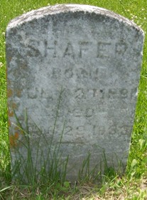 SHAFER, CHILD - Cedar County, Iowa | CHILD SHAFER 
