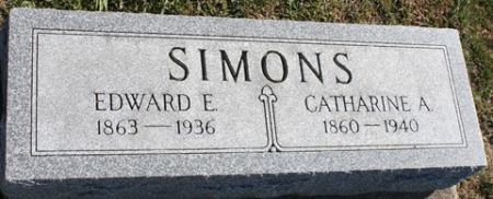 SIMONS, EDWARD E. - Cedar County, Iowa | EDWARD E. SIMONS 