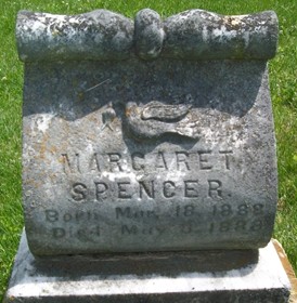 SPENCER, MARGARET - Cedar County, Iowa | MARGARET SPENCER 