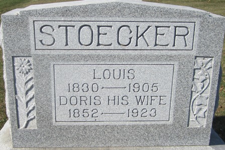 STOECKER, LOUIS - Cedar County, Iowa | LOUIS STOECKER 
