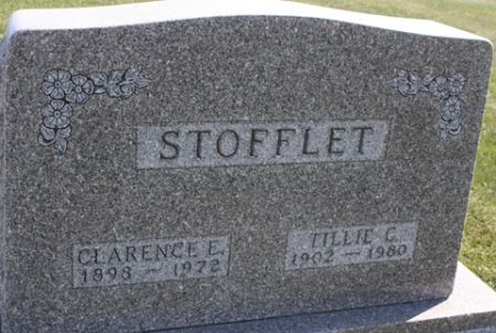 STOFFLET, TILLIE C. - Cedar County, Iowa | TILLIE C. STOFFLET 