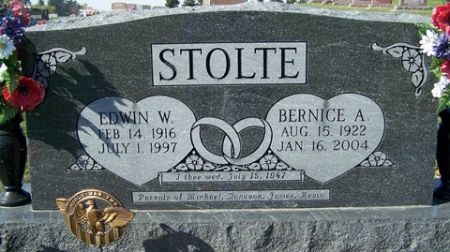 STOLTE, EDWIN W. - Cedar County, Iowa | EDWIN W. STOLTE 