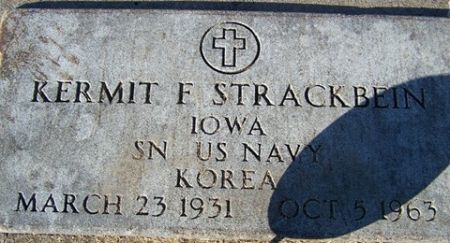STRACKBEIN, KERMIT F. - Cedar County, Iowa | KERMIT F. STRACKBEIN 