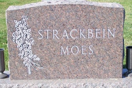 STRACKBEIN-MOES, FAMILY MONUMENT - Cedar County, Iowa | FAMILY MONUMENT STRACKBEIN-MOES 