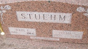 STUEHM, VELMA L. - Cedar County, Iowa | VELMA L. STUEHM 