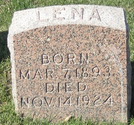 STUHR, LENA - Cedar County, Iowa | LENA STUHR 