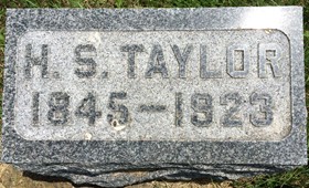 TAYLOR, HIRAM SHAFER - Cedar County, Iowa | HIRAM SHAFER TAYLOR 