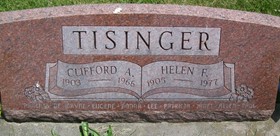 TISINGER, HELEN F. - Cedar County, Iowa | HELEN F. TISINGER 