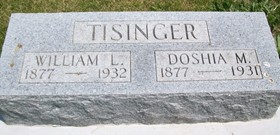 TISINGER, DOSHIA MAE - Cedar County, Iowa | DOSHIA MAE TISINGER 