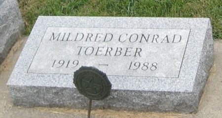CONRAD TOERBER, MILDRED - Cedar County, Iowa | MILDRED CONRAD TOERBER 