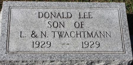 TWACHTMANN, DONALD LEE - Cedar County, Iowa | DONALD LEE TWACHTMANN 
