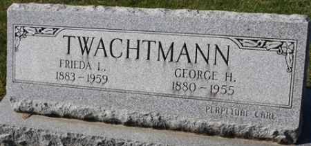 TWACHTMANN, GEORGE H. - Cedar County, Iowa | GEORGE H. TWACHTMANN 