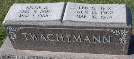 TWACHTMANN, NELLIE H. - Cedar County, Iowa | NELLIE H. TWACHTMANN 