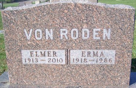 VON RODEN, ERMA - Cedar County, Iowa | ERMA VON RODEN 