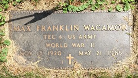WAGAMON, MAX FRANKLIN - Cedar County, Iowa | MAX FRANKLIN WAGAMON 
