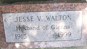 WALTON, JESSE V. - Cedar County, Iowa | JESSE V. WALTON 