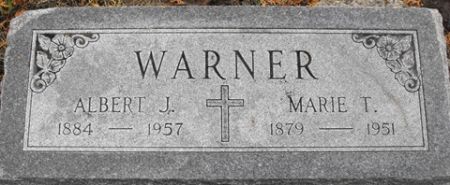 WARNER, MARIE T. - Cedar County, Iowa | MARIE T. WARNER 