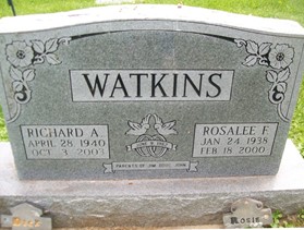 WATKINS, ROSALEE FAE - Cedar County, Iowa | ROSALEE FAE WATKINS 