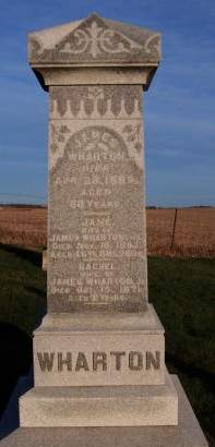 WHARTON, JAMES - Cedar County, Iowa | JAMES WHARTON 