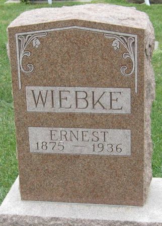 WIEBKE, ERNEST - Cedar County, Iowa | ERNEST WIEBKE 