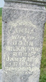 DAVID WILKINSON, HANNAH - Cedar County, Iowa | HANNAH DAVID WILKINSON 