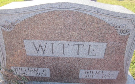 WITTE, WILLIAM H. - Cedar County, Iowa | WILLIAM H. WITTE 