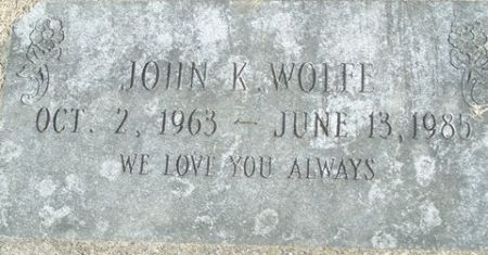 WOLFE, JOHN K. - Cedar County, Iowa | JOHN K. WOLFE 