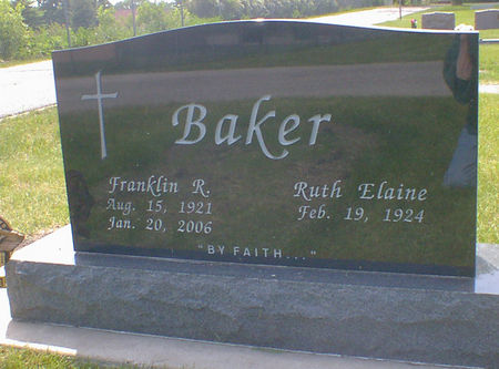 BAKER, FRANKLIN R. - Cerro Gordo County, Iowa | FRANKLIN R. BAKER 