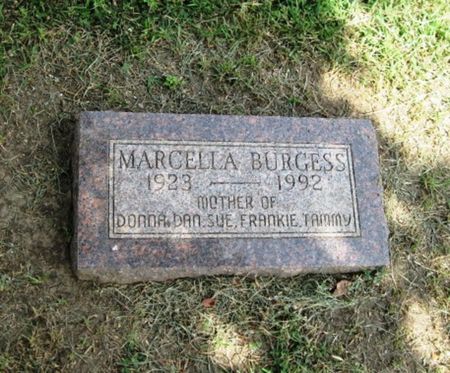 BURGESS, MARCELLA - Cerro Gordo County, Iowa | MARCELLA BURGESS 