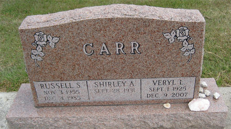CARR, VERYL L. - Cerro Gordo County, Iowa | VERYL L. CARR 