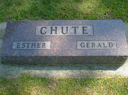 CHUTE, GERALD - Cerro Gordo County, Iowa | GERALD CHUTE 