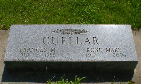 CUELLAR, ROSE MARY - Cerro Gordo County, Iowa | ROSE MARY CUELLAR 