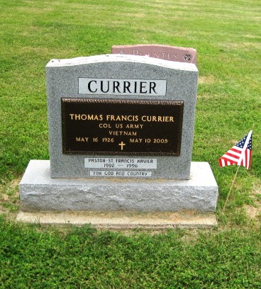 CURRIER, THOMAS FRANCS - Cerro Gordo County, Iowa | THOMAS FRANCS CURRIER 