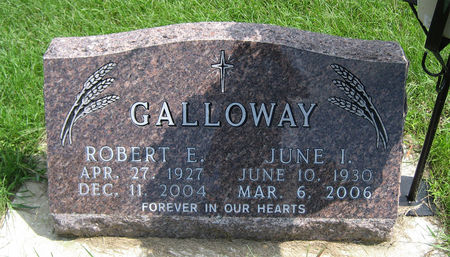 GALLOWAY, ROBERT E. - Cerro Gordo County, Iowa | ROBERT E. GALLOWAY 