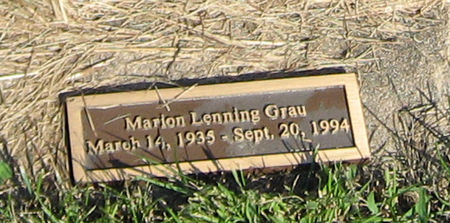GRAU, MARION JOAN - Cerro Gordo County, Iowa | MARION JOAN GRAU 