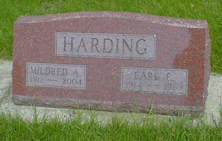 HARDING, MILDRED ALICE - Cerro Gordo County, Iowa | MILDRED ALICE HARDING 