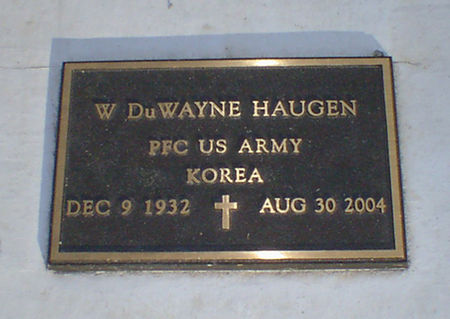 HAUGEN, WALLACE DUWAYNE - Cerro Gordo County, Iowa | WALLACE DUWAYNE HAUGEN 