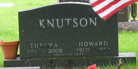 KNUTSON, THELMA (HOVEY) - Cerro Gordo County, Iowa | THELMA (HOVEY) KNUTSON 