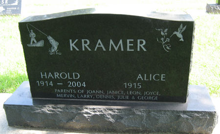 KRAMER, HAROLD G. - Cerro Gordo County, Iowa | HAROLD G. KRAMER 