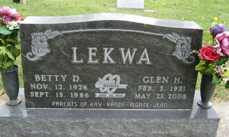 LEKWA, GLEN HENRY - Cerro Gordo County, Iowa | GLEN HENRY LEKWA 