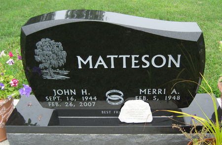 MATTESON, JOHN H. - Cerro Gordo County, Iowa | JOHN H. MATTESON 